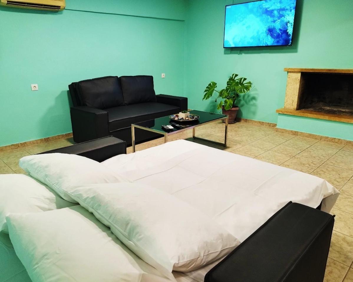 Ferienwohnung Sleepili Vrísai Exterior foto